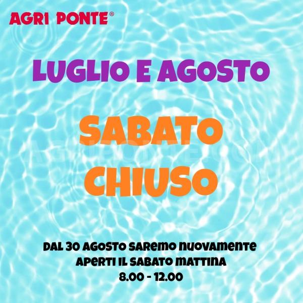 Sabato chiuso