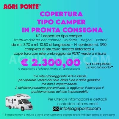Copertura tipo camper in pronta consegna!