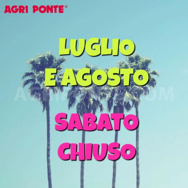 Sabato chiuso