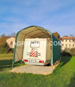copertura camper mt. 3.70 x h. 3.90 x.00 rinforzato