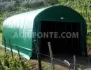 magazzino con laterale dritto da mt  5 00 x 15 h mt  3 70  d   