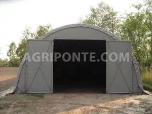 tunnel da mt 6 00 h mt 3 con porte a telo