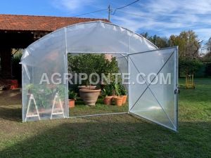 serra laterale dritto mt 4.50x4.50 per riparo piante  