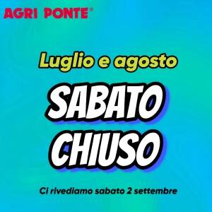 Sabato chiuso!
